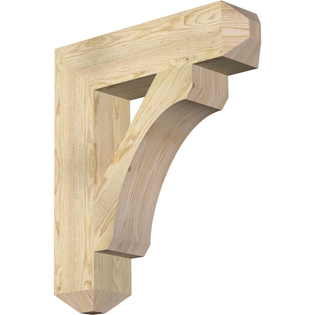 Ekena Millwork Legacy Craftsman Rough Sawn Bracket, Douglas Fir, 6"W x 26"D x 30"H BKT06X26X30LEC04RDF